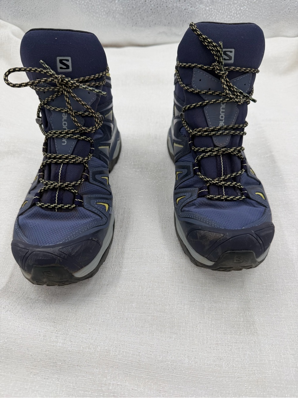 Salomon X Ultra 3 Mid GTX Waterproof Hiking Boots - Navy Blue Sz 10